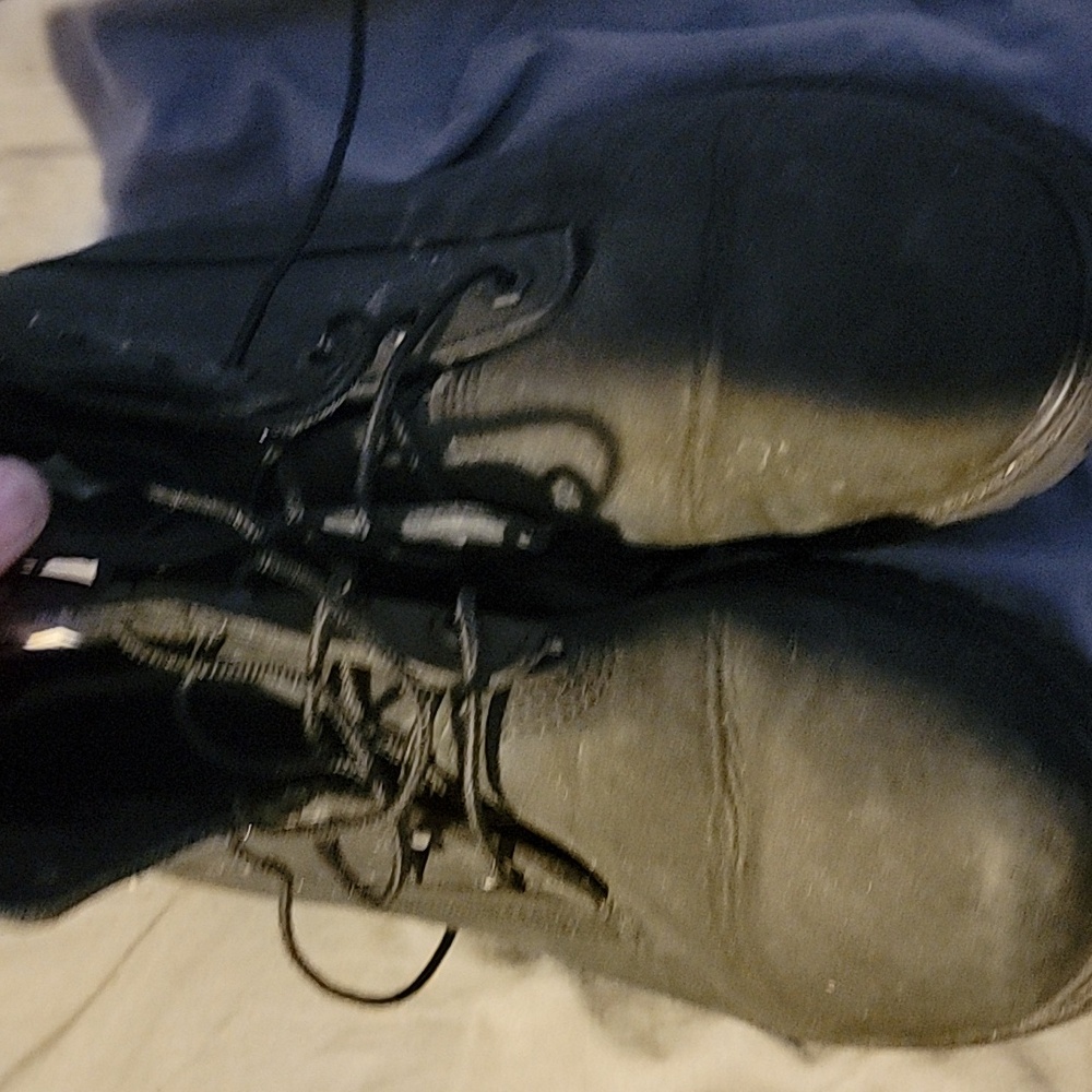 Timberland boots size 9.5 black